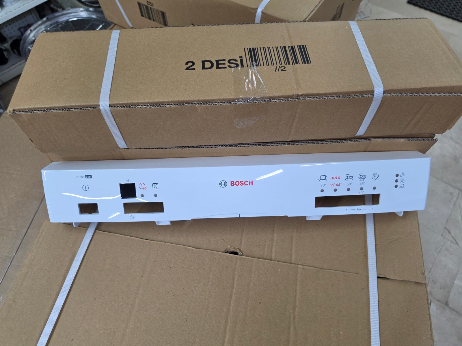 Bosch Bulaşık Makinesi Orijinal Ön Kontrol Paneli Plastiği (00665305 / 00987246) — görsel 9