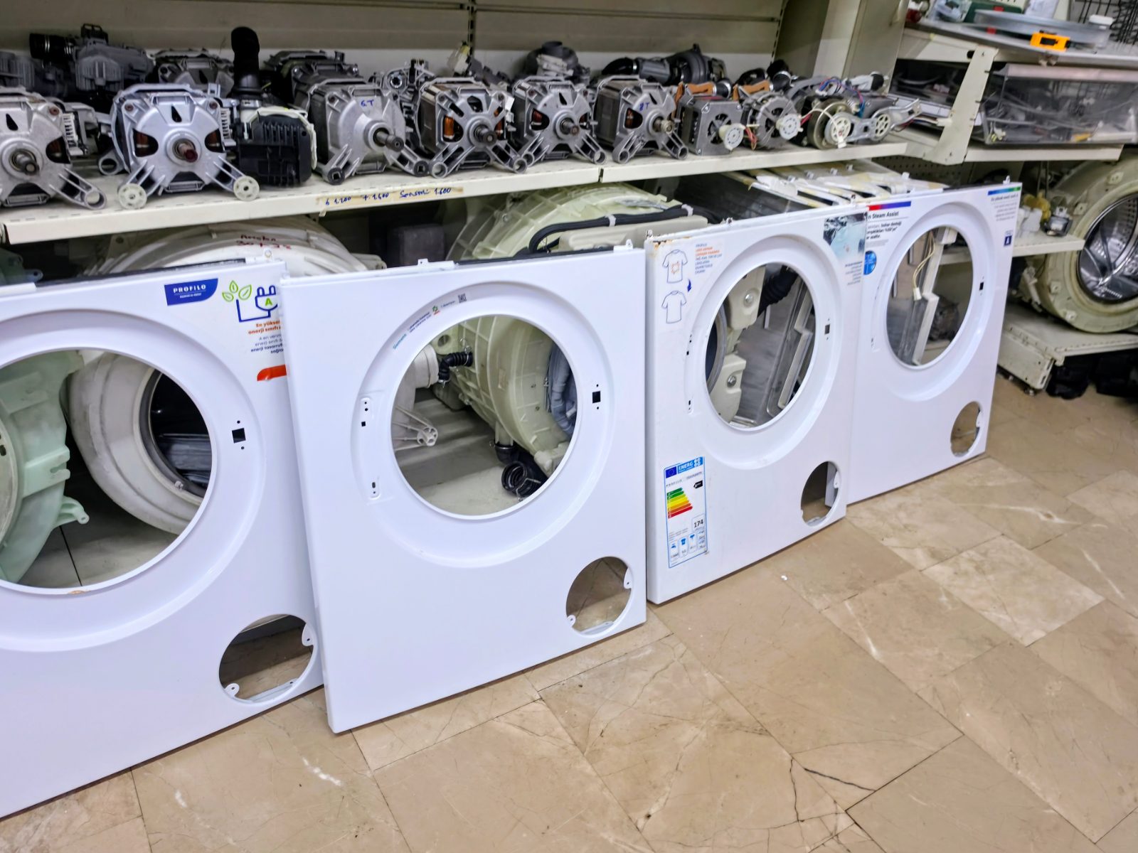 Bosch - Siemens - Profilo Çamaşır Makinesi Orijinal Çıkma Ön Sacı / Gövde (Seri 4 - Seri 6) — görsel 3