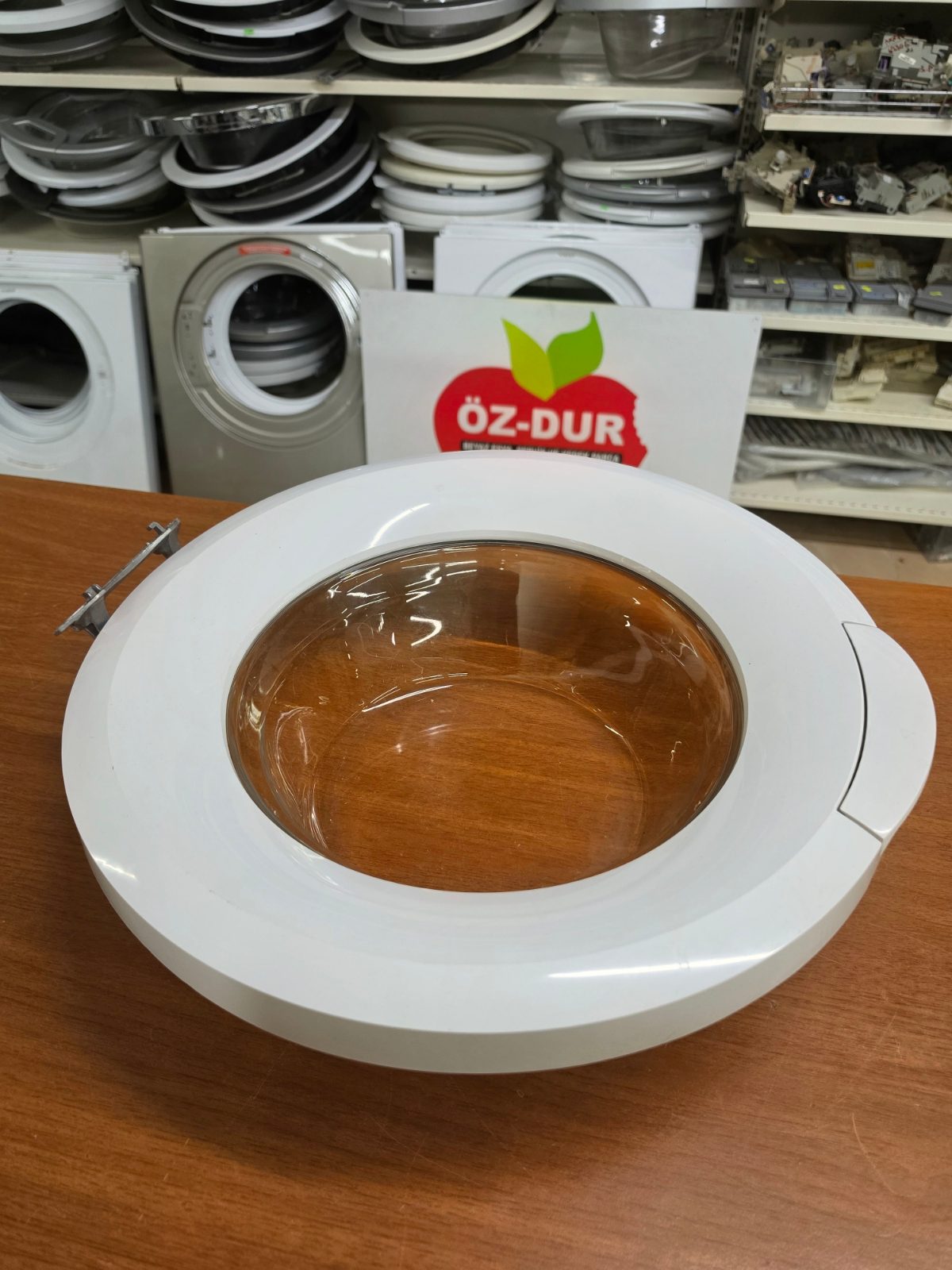 Vestel Çamaşır Makinesi Camlı Ön Kapak Komplesi (Beyaz) - Orijinal Çıkma