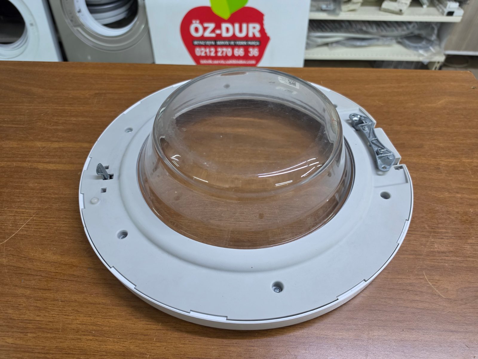 Vestel Çamaşır Makinesi Camlı Ön Kapak Komplesi (Beyaz) - Orijinal Çıkma — görsel 7