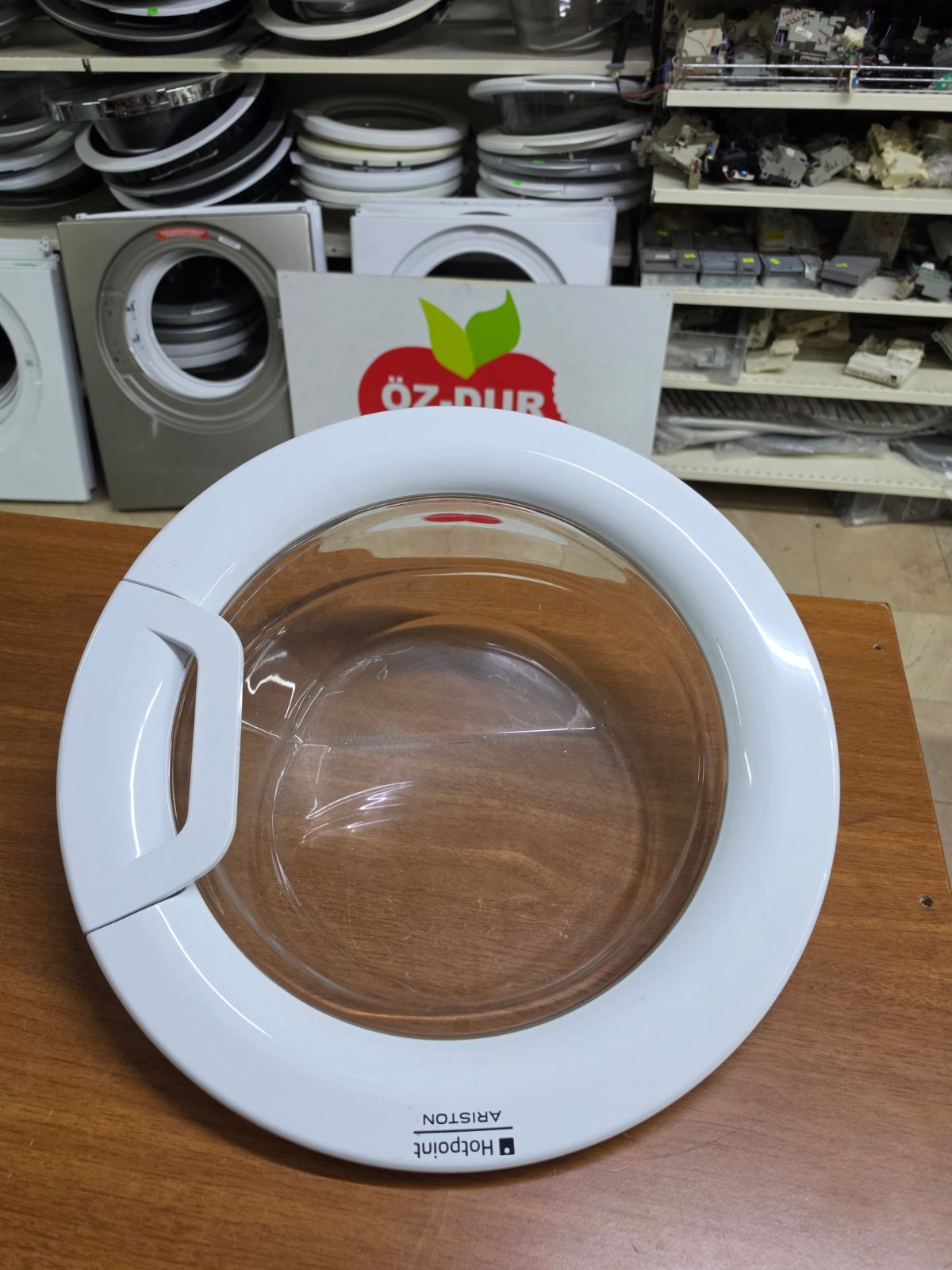 Hotpoint Ariston Çamaşır Makinesi Orijinal Çıkma Ön Kapak / Cam Ve Çerçeve Komple