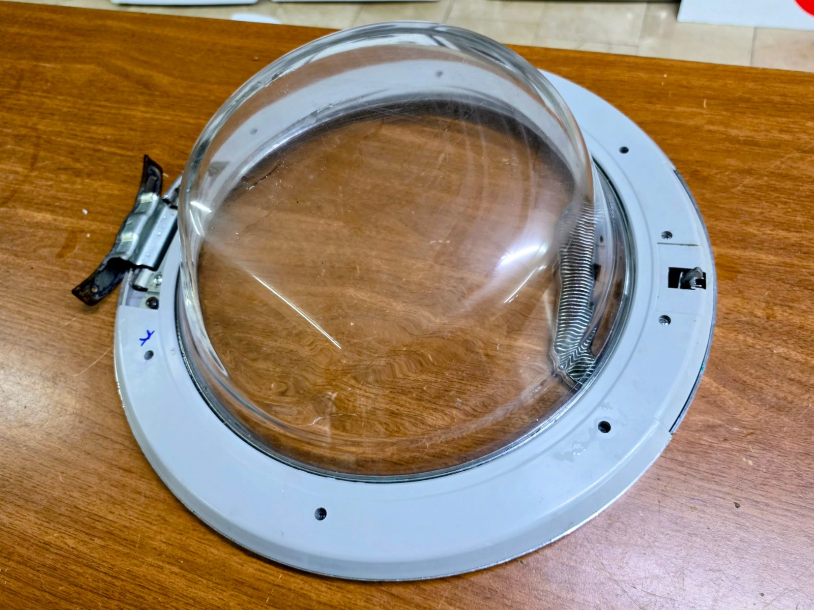 Hotpoint Ariston FMF 723 - 823 - 923 Uyumlu Orijinal Ön Kapak Camlı Krom — görsel 2