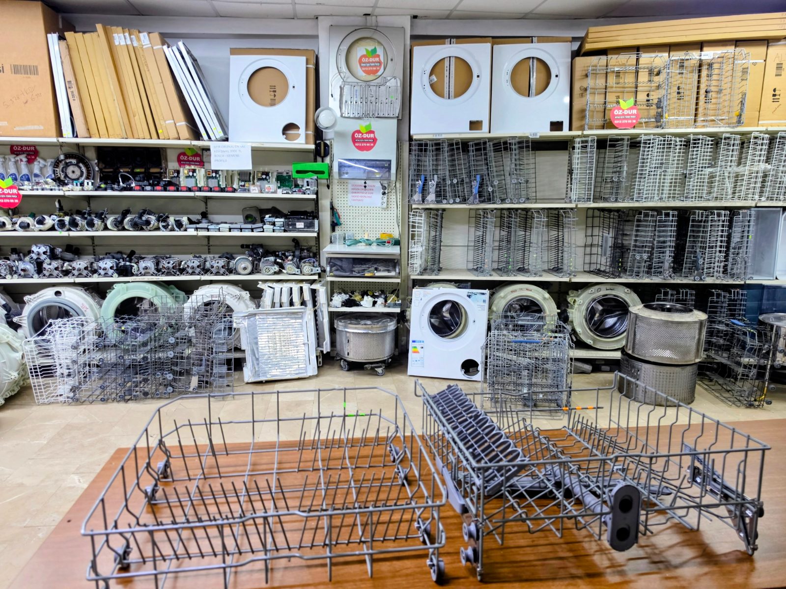 Bosch SGS45E12 Uyumlu Bulaşık Makinesi Alt ve Üst Sepet Takımı (Orijinal Gri) — görsel 5