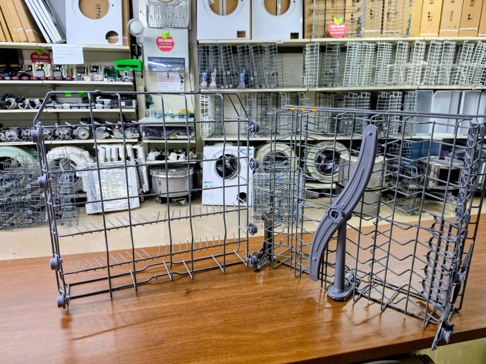 Bosch SGS45E12 Uyumlu Bulaşık Makinesi Alt ve Üst Sepet Takımı (Orijinal Gri) — görsel 8