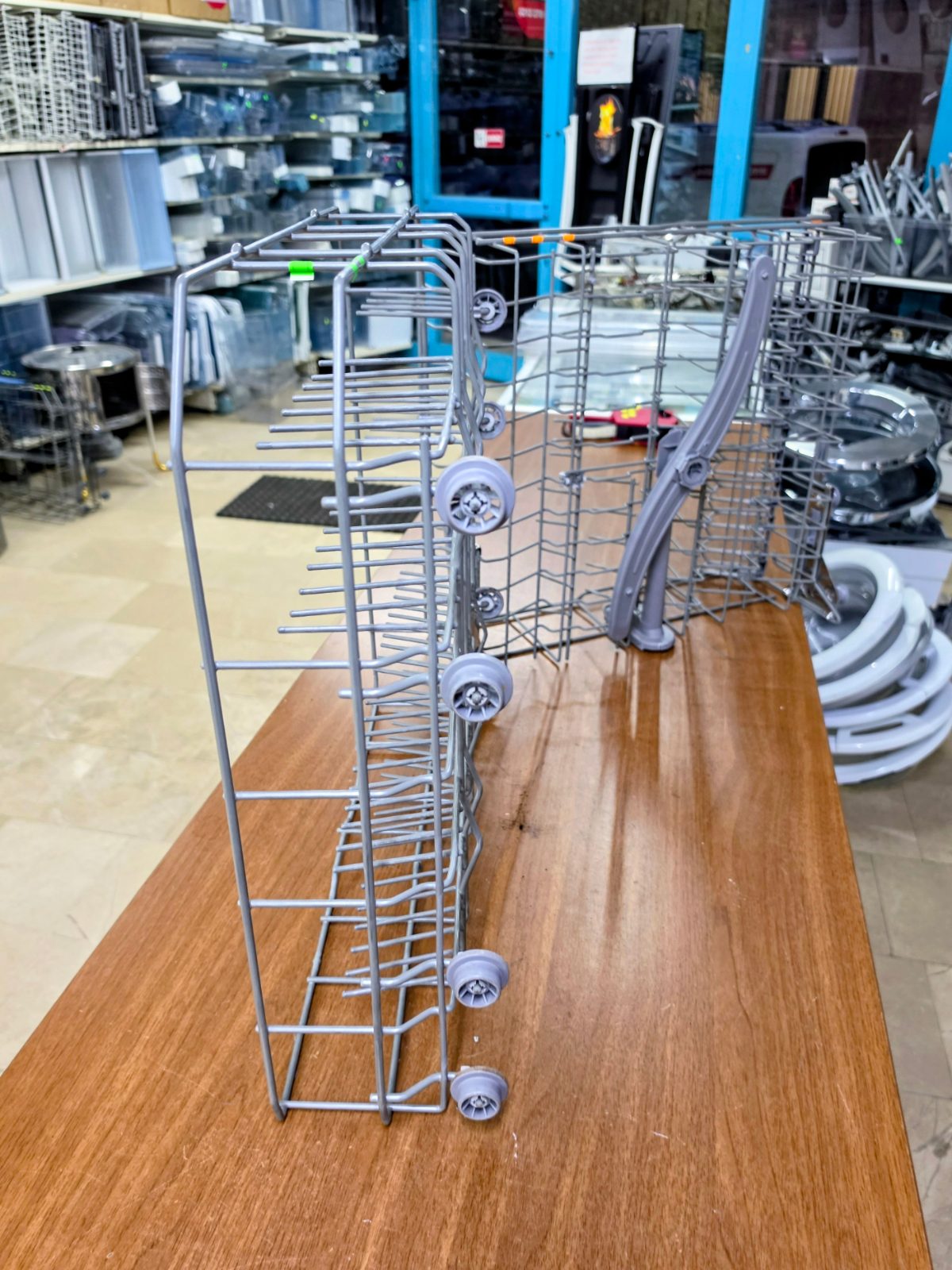 Bosch SGS45E12 Uyumlu Bulaşık Makinesi Alt ve Üst Sepet Takımı (Orijinal Gri) — görsel 10