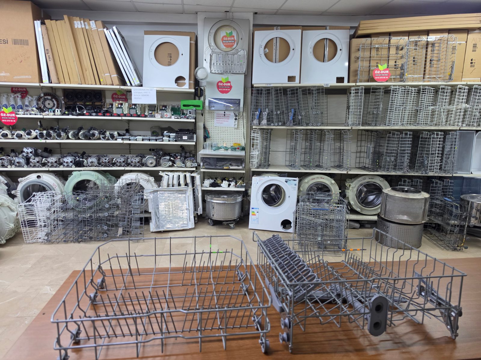 Bosch SGS45E12 Uyumlu Bulaşık Makinesi Alt ve Üst Sepet Takımı (Orijinal Gri) — görsel 22
