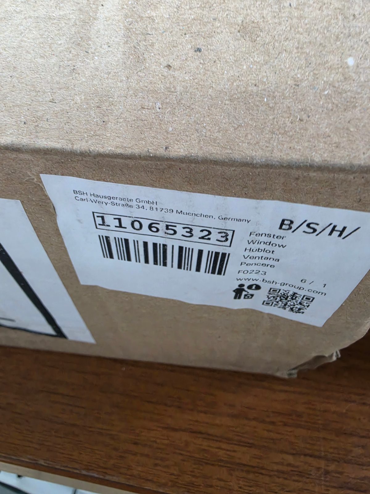 Bosch Siemens Kurutma Makinesi Ön Cam Kapak - Teşhir / Çıkma (11065323) — görsel 7
