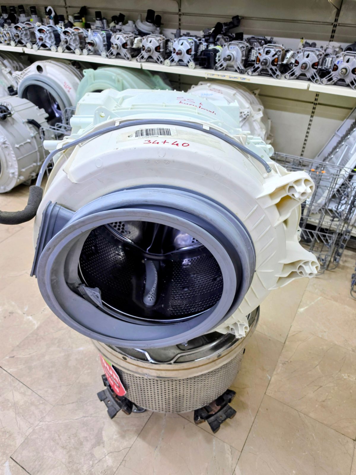 Özdur Teknik Candy Hoover Kurutmalı Çamaşır Makinesi Komple Kazan - WDXOA5106AH — görsel 2
