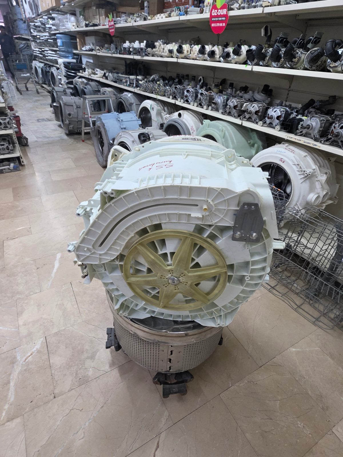 Özdur Teknik Candy Hoover Kurutmalı Çamaşır Makinesi Komple Kazan - WDXOA5106AH — görsel 11