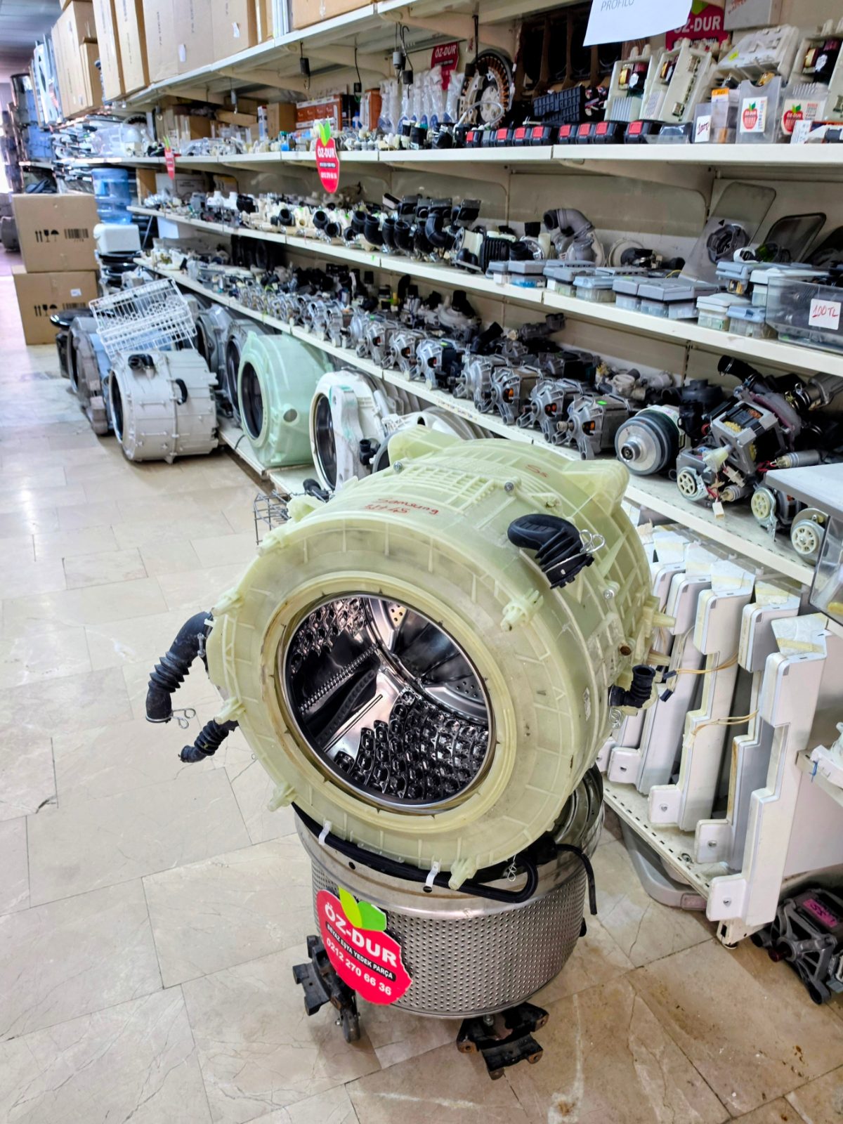 Samsung WW10T604DLN 10.5 KG Çamaşır Makinesi Komple Kazan Grubu (Orijinal Çıkma) — görsel 1