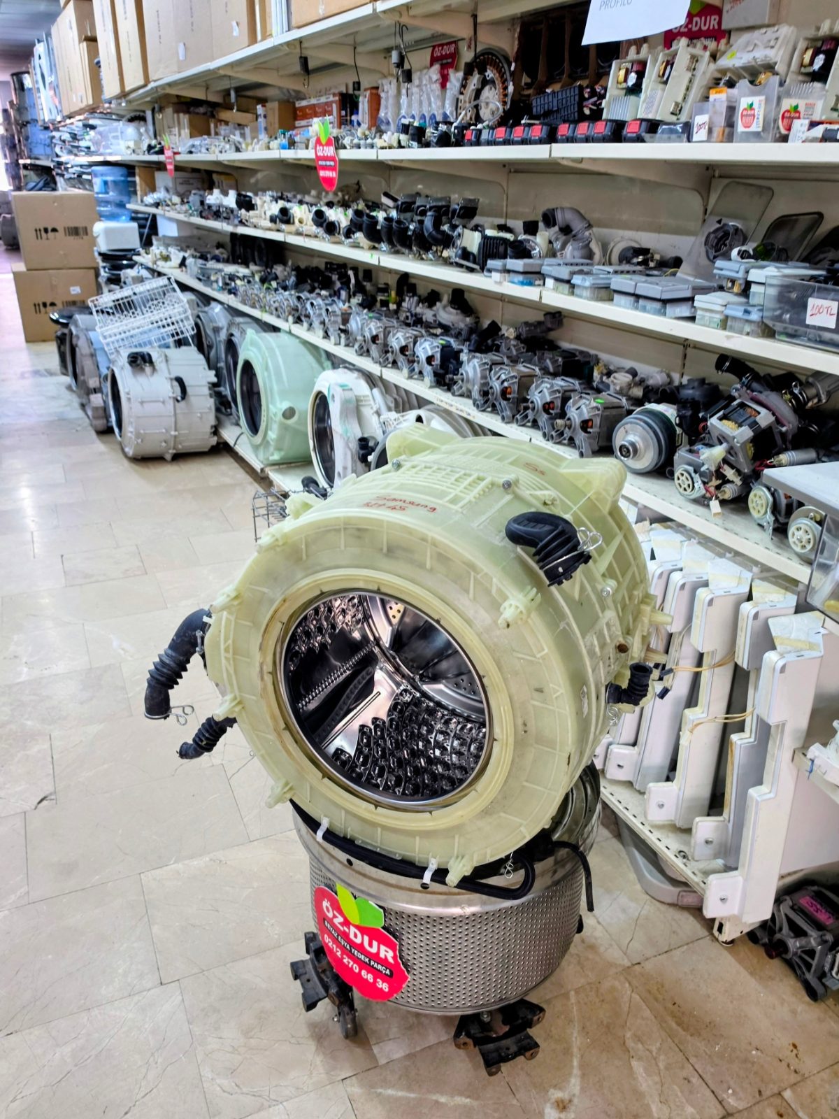 Samsung WW10T604DLN 10.5 KG Çamaşır Makinesi Komple Kazan Grubu (Orijinal Çıkma) — görsel 2