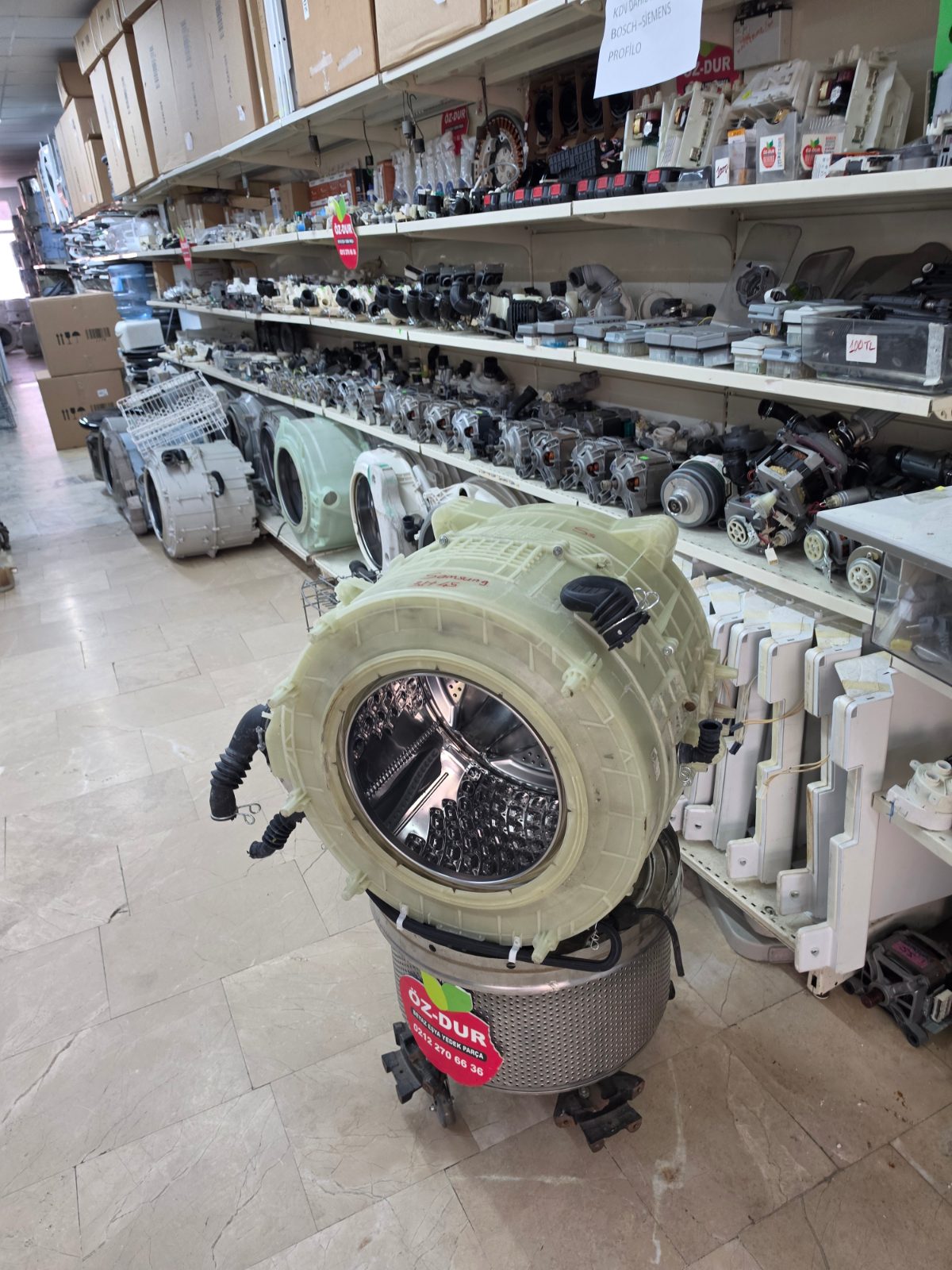 Samsung WW10T604DLN 10.5 KG Çamaşır Makinesi Komple Kazan Grubu (Orijinal Çıkma) — görsel 9