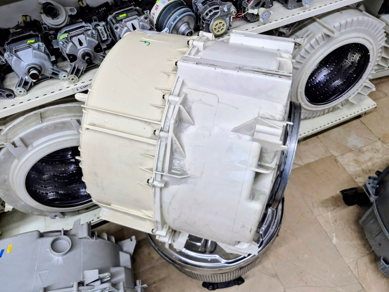 Vestel Eko 9711 TL / 9111 TL Çamaşır Makinesi Komple Kazan Grubu (Kazan + Tambur) — görsel 4