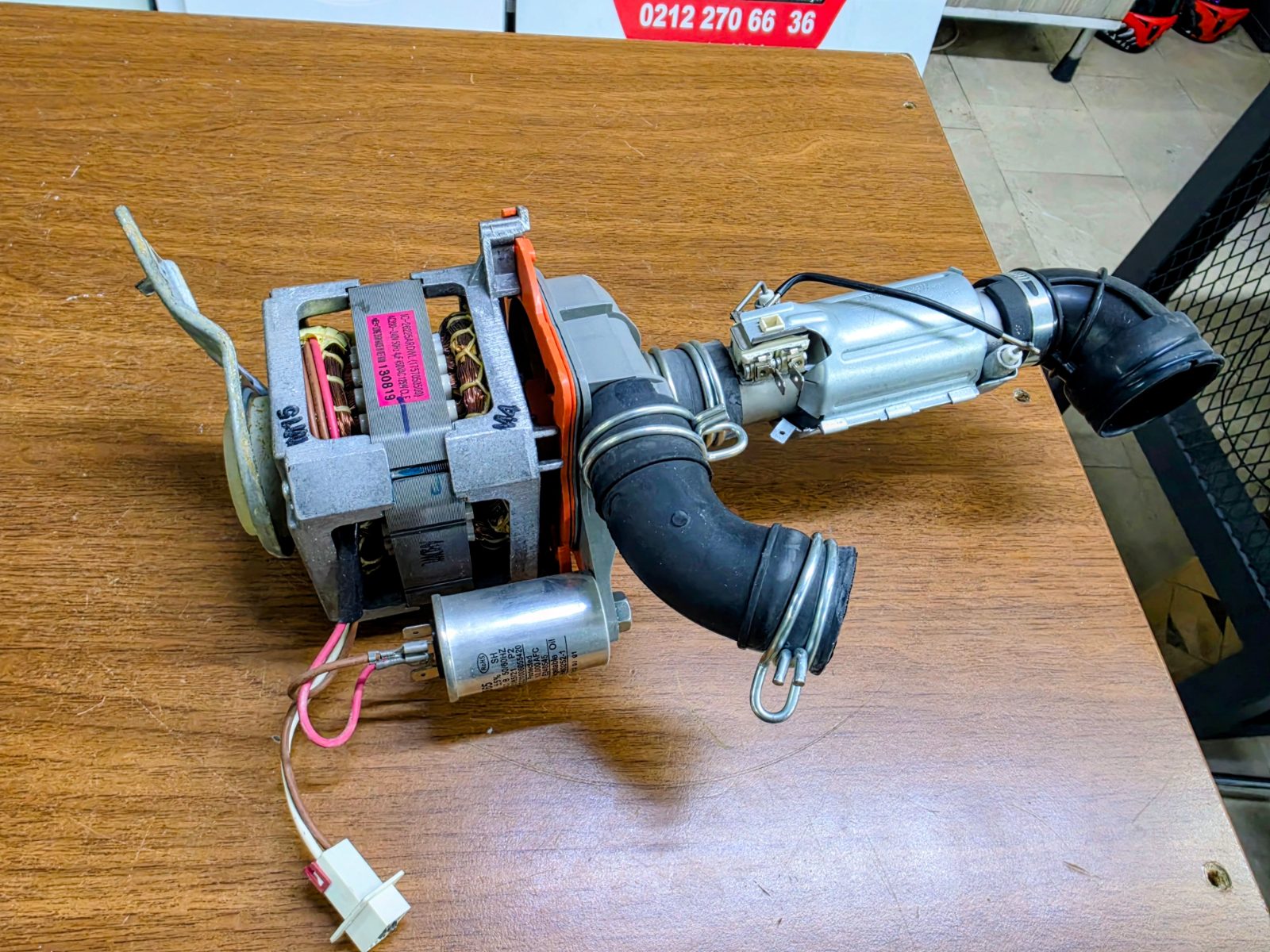Arçelik 6242 HIT Bulaşık Makinesi Isıtıcılı Yıkama Motoru Pompa Grubu - Özdur Teknik — görsel 4