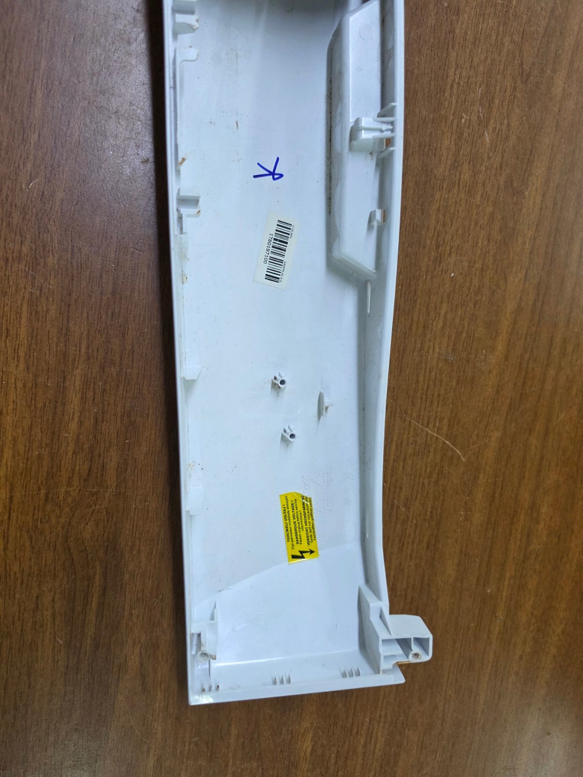Beko D4 3001 Bulaşık Makinesi Ön Kontrol Paneli - Temiz / Orjinal Çıkma — görsel 5