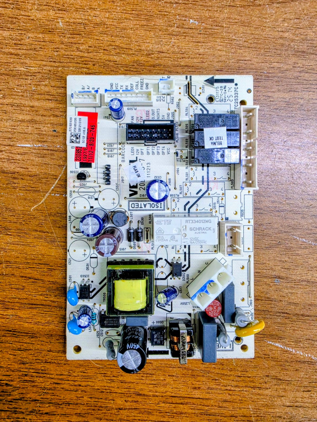 İkinci El Vestel Buzdolabı Elektronik Kartı – Akıllı NF620 CSY / Parça No: 208275880 — görsel 2