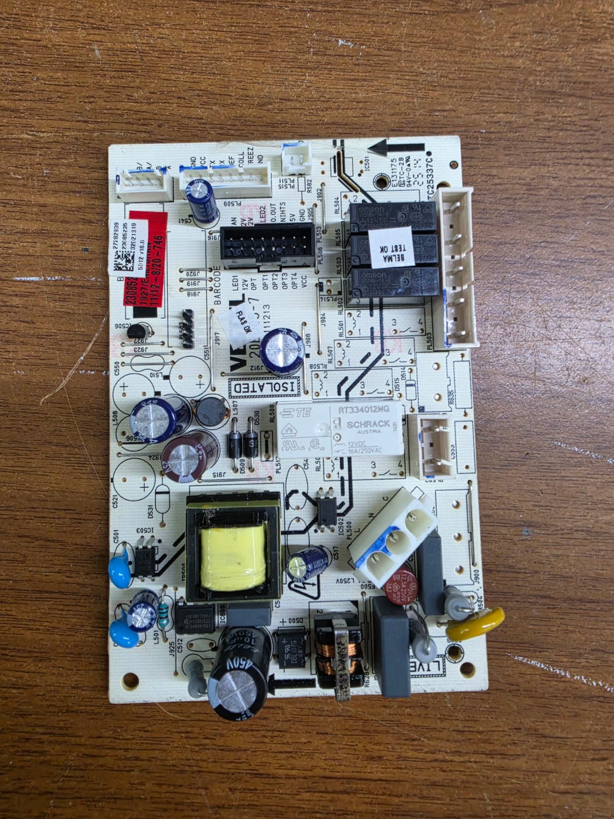 İkinci El Vestel Buzdolabı Elektronik Kartı – Akıllı NF620 CSY / Parça No: 208275880 — görsel 5