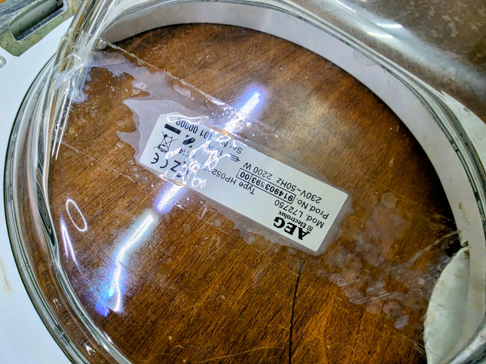 AEG Electrolux  Mod. L72750 Çamaşır Makinesi Ön Kapak 2.el Çıkma Özdur Teknik — görsel 2