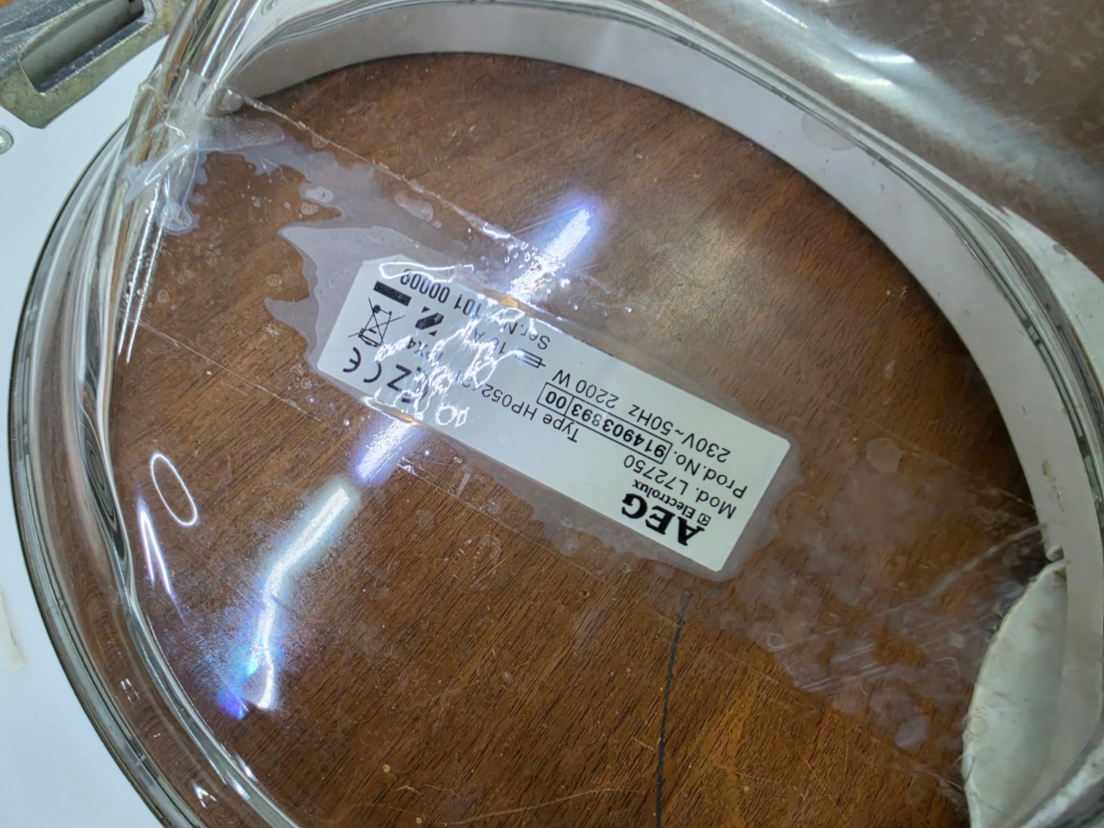 AEG Electrolux  Mod. L72750 Çamaşır Makinesi Ön Kapak 2.el Çıkma Özdur Teknik — görsel 8