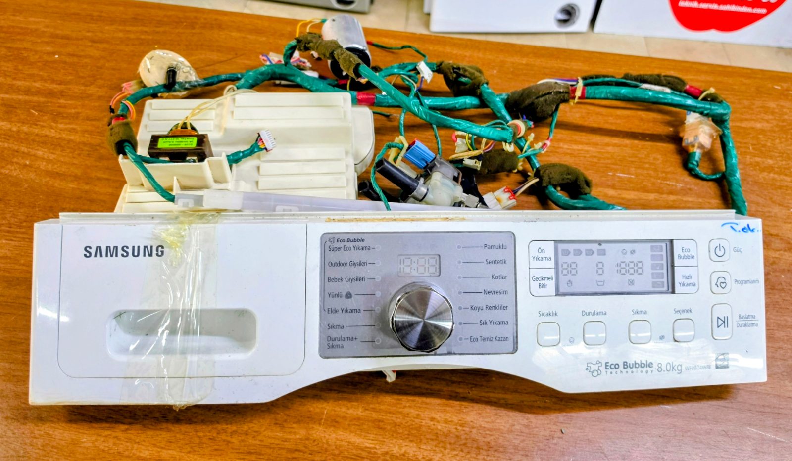 Samsung Eco Bubble 8.0 kg (Model No: WF0804W8E) — görsel 1