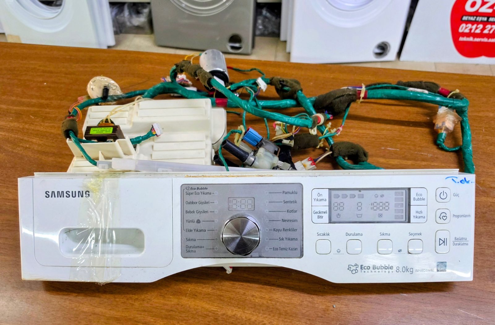 Samsung Eco Bubble 8.0 kg (Model No: WF0804W8E) — görsel 2