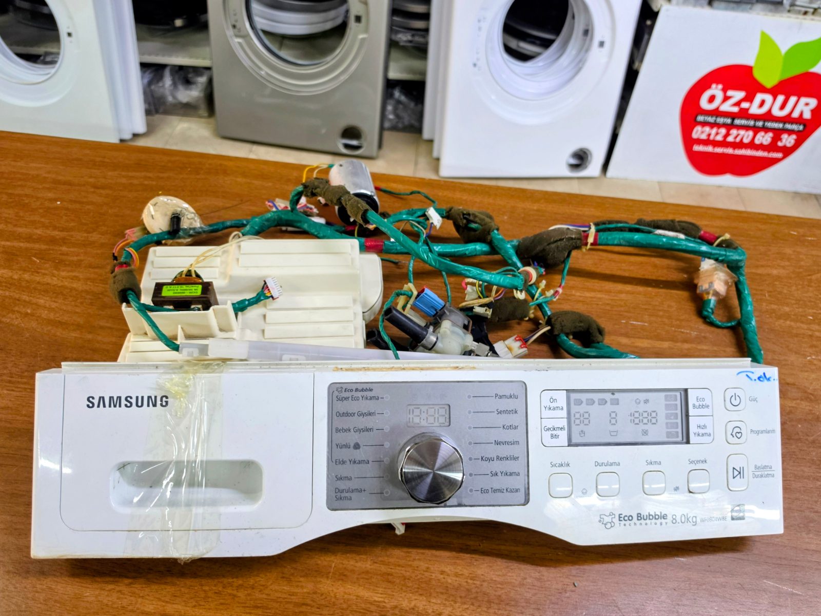 Samsung Eco Bubble 8.0 kg (Model No: WF0804W8E) — görsel 9