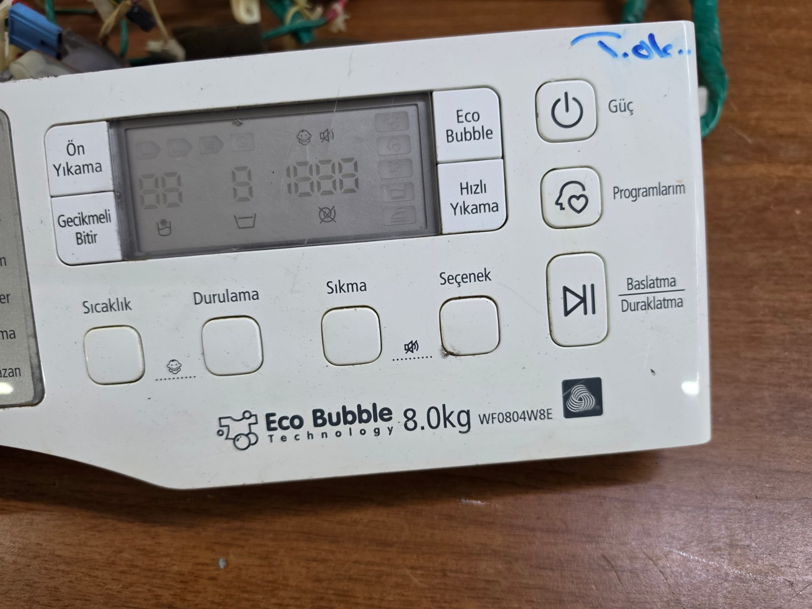 Samsung Eco Bubble 8.0 kg (Model No: WF0804W8E) — görsel 11