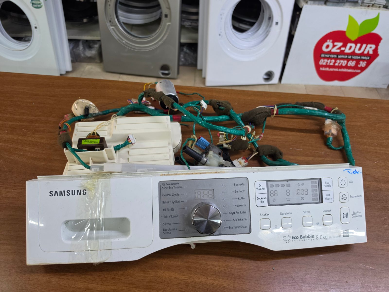 Samsung Eco Bubble 8.0 kg (Model No: WF0804W8E) — görsel 13