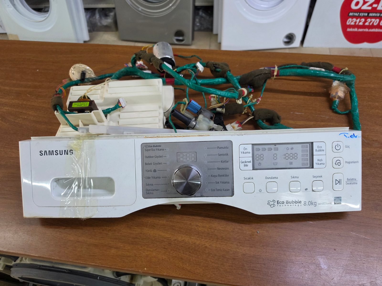 Samsung Eco Bubble 8.0 kg (Model No: WF0804W8E) — görsel 14