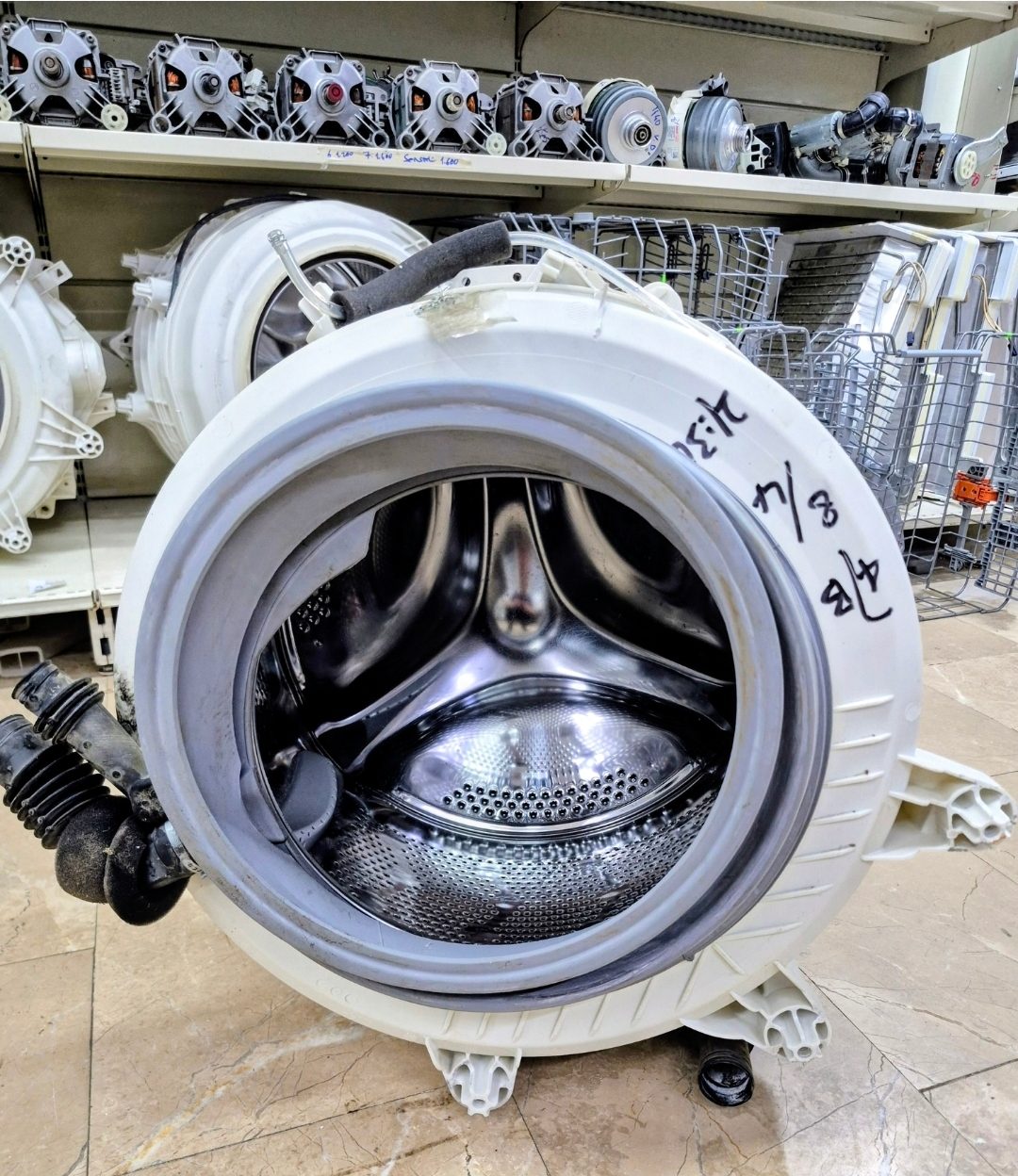 ​Özdur Teknik'ten Hoover DYN 9166P8-17 Çamaşır Makinesi Kazanı - 2.El Tamirsiz / Orijinal — görsel 2