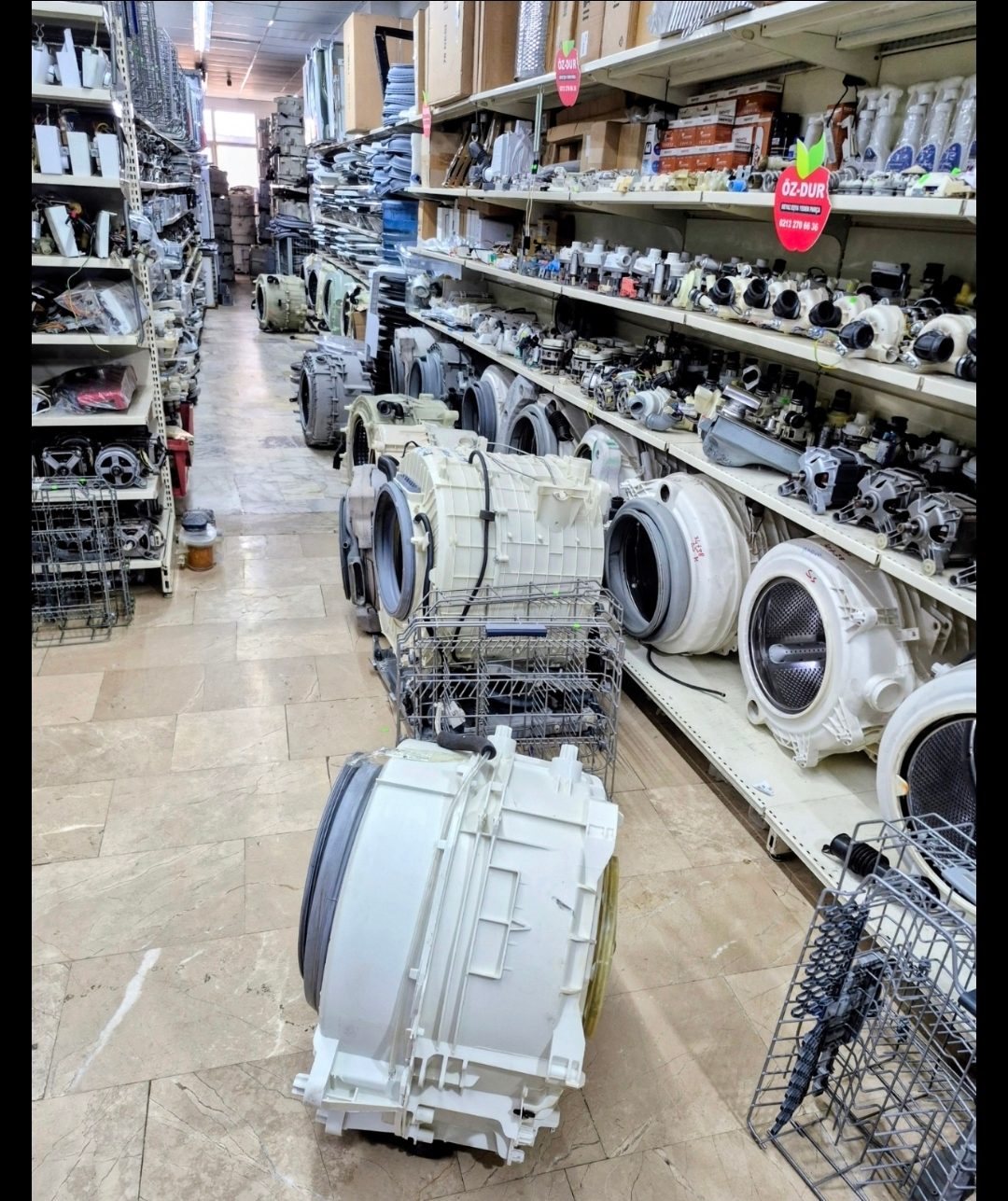 ​Özdur Teknik'ten Hoover DYN 9166P8-17 Çamaşır Makinesi Kazanı - 2.El Tamirsiz / Orijinal — görsel 4