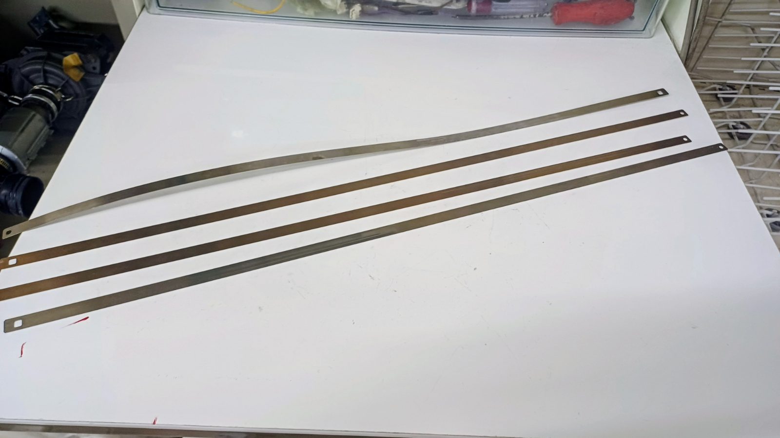 Samsung DW-FN310 DW-FN320 Bulaşık Makinesi Kapı Yay ve Çelik Halat Takımı (Set) — görsel 5