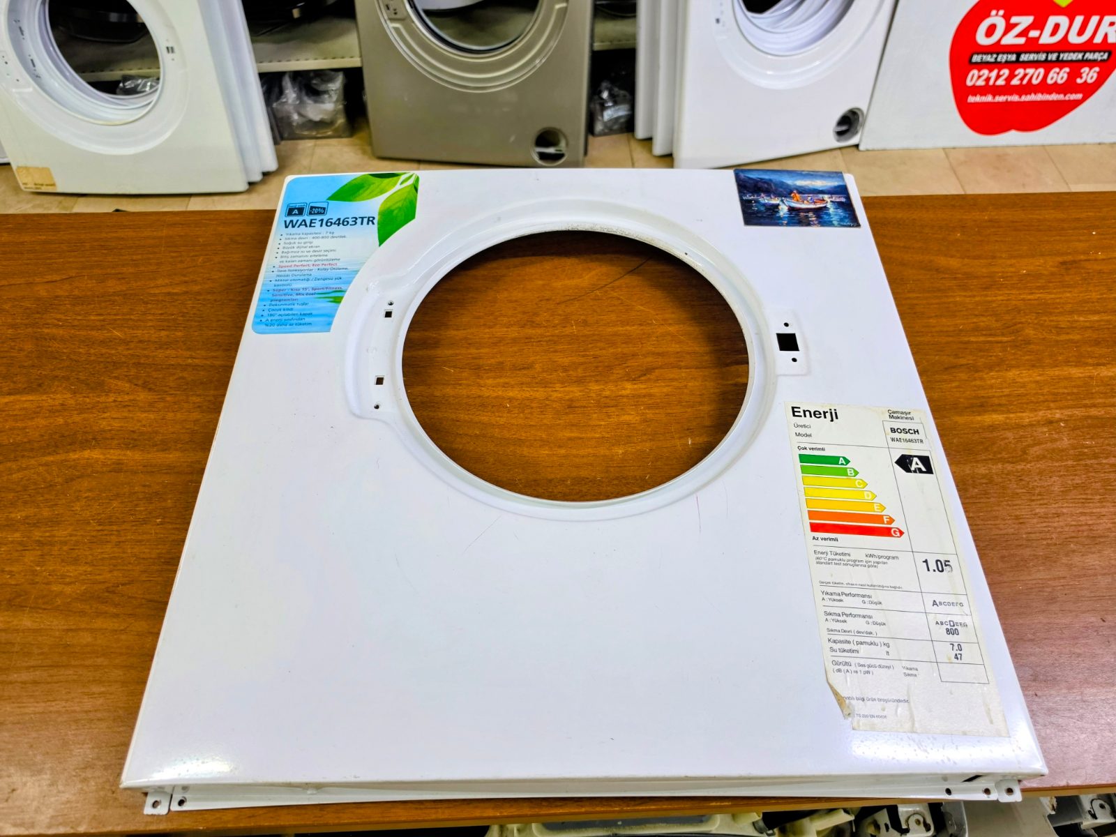 Bosch Çamaşır Makinesi Ön Saçı / Paneli (WAE16463TR - 7 kg) - Temiz 2. El — görsel 3