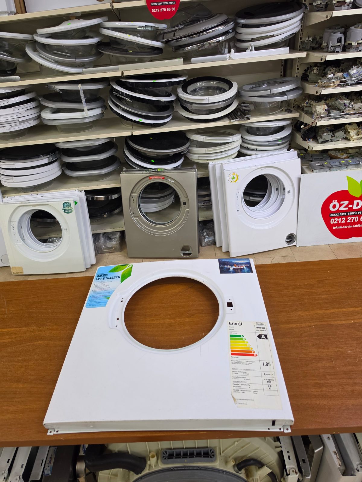 Bosch Çamaşır Makinesi Ön Saçı / Paneli (WAE16463TR - 7 kg) - Temiz 2. El — görsel 5
