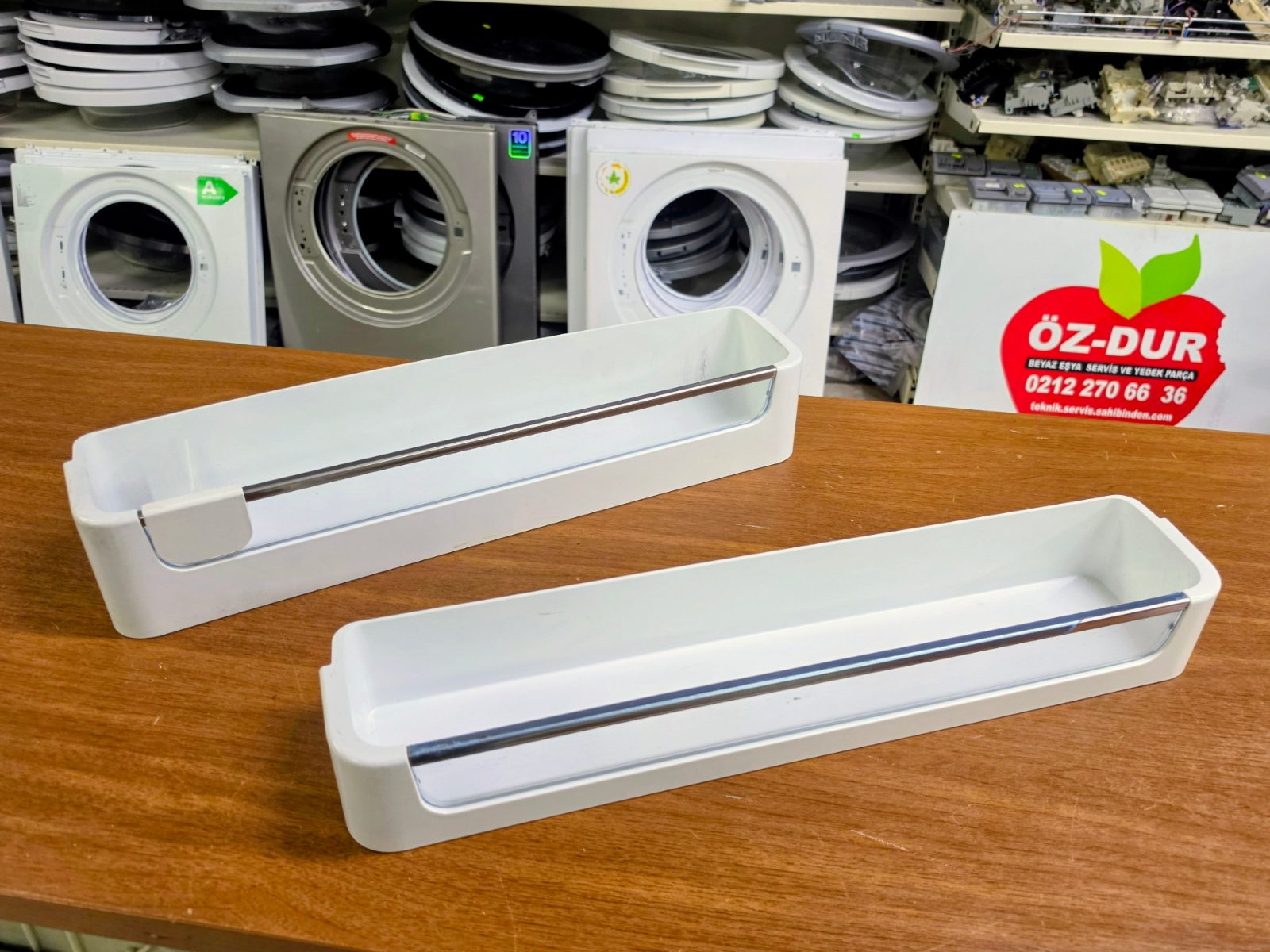 Bosch KSU49630NE Buzdolabı Kapı Rafı Şişelik Çıkma Orijinal — görsel 9