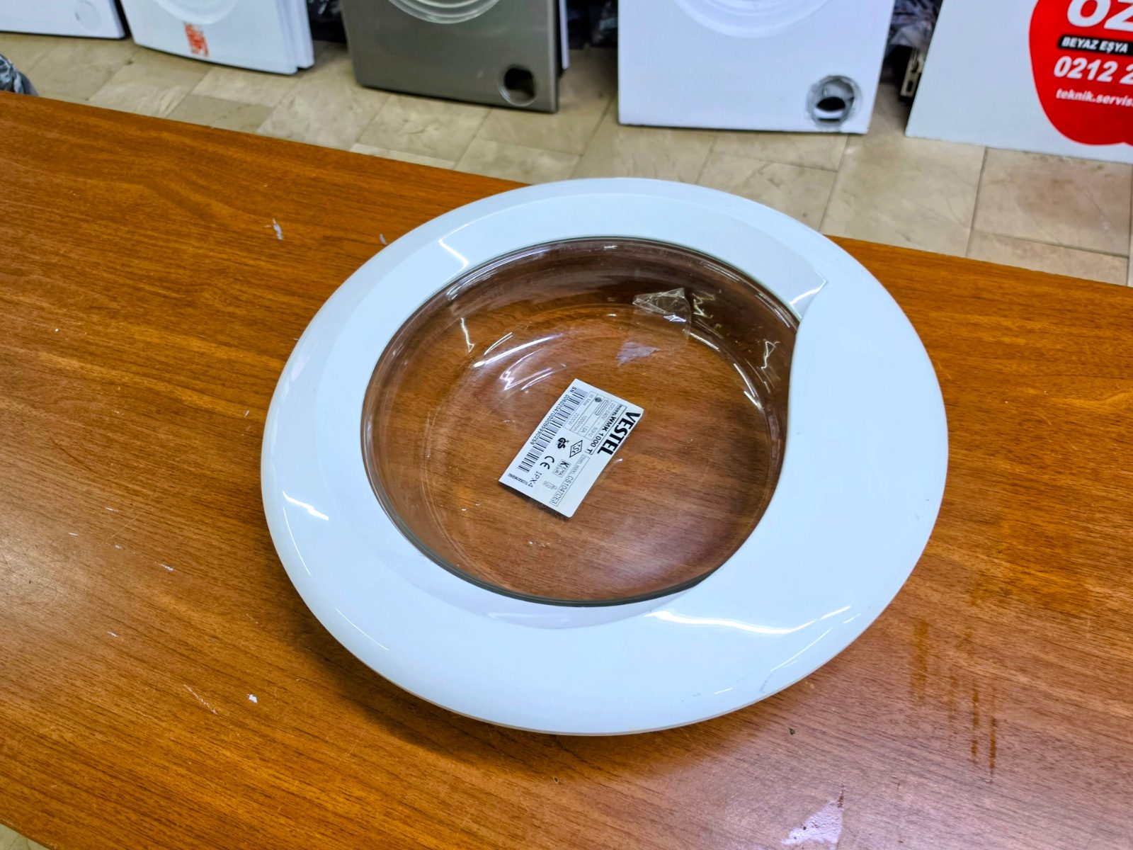 Vestel Çamaşır Makinesi Çıkma / İkinci El Ön Kapak (WMK 1000 T Uyumlu) - Özdur Teknik — görsel 5
