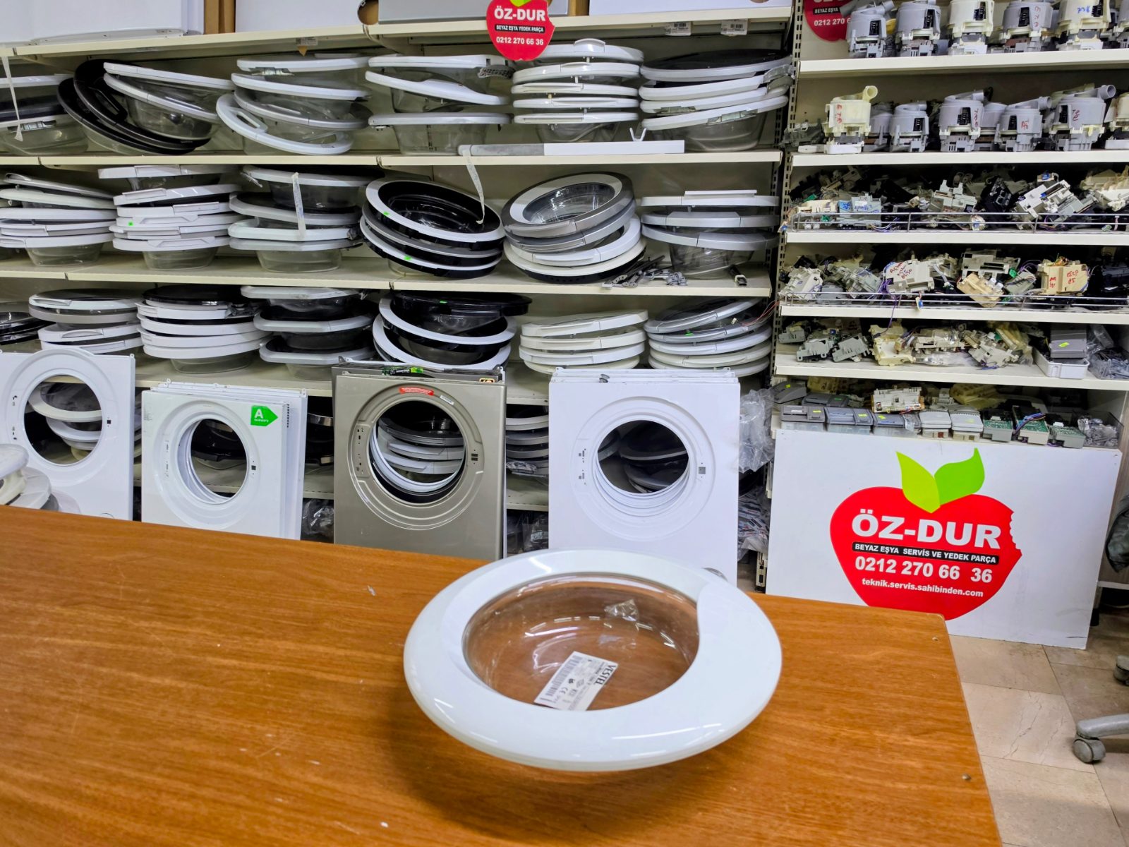 Vestel Çamaşır Makinesi Çıkma / İkinci El Ön Kapak (WMK 1000 T Uyumlu) - Özdur Teknik — görsel 6