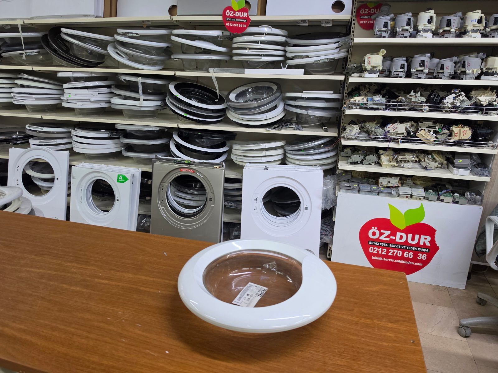 Vestel Çamaşır Makinesi Çıkma / İkinci El Ön Kapak (WMK 1000 T Uyumlu) - Özdur Teknik — görsel 8