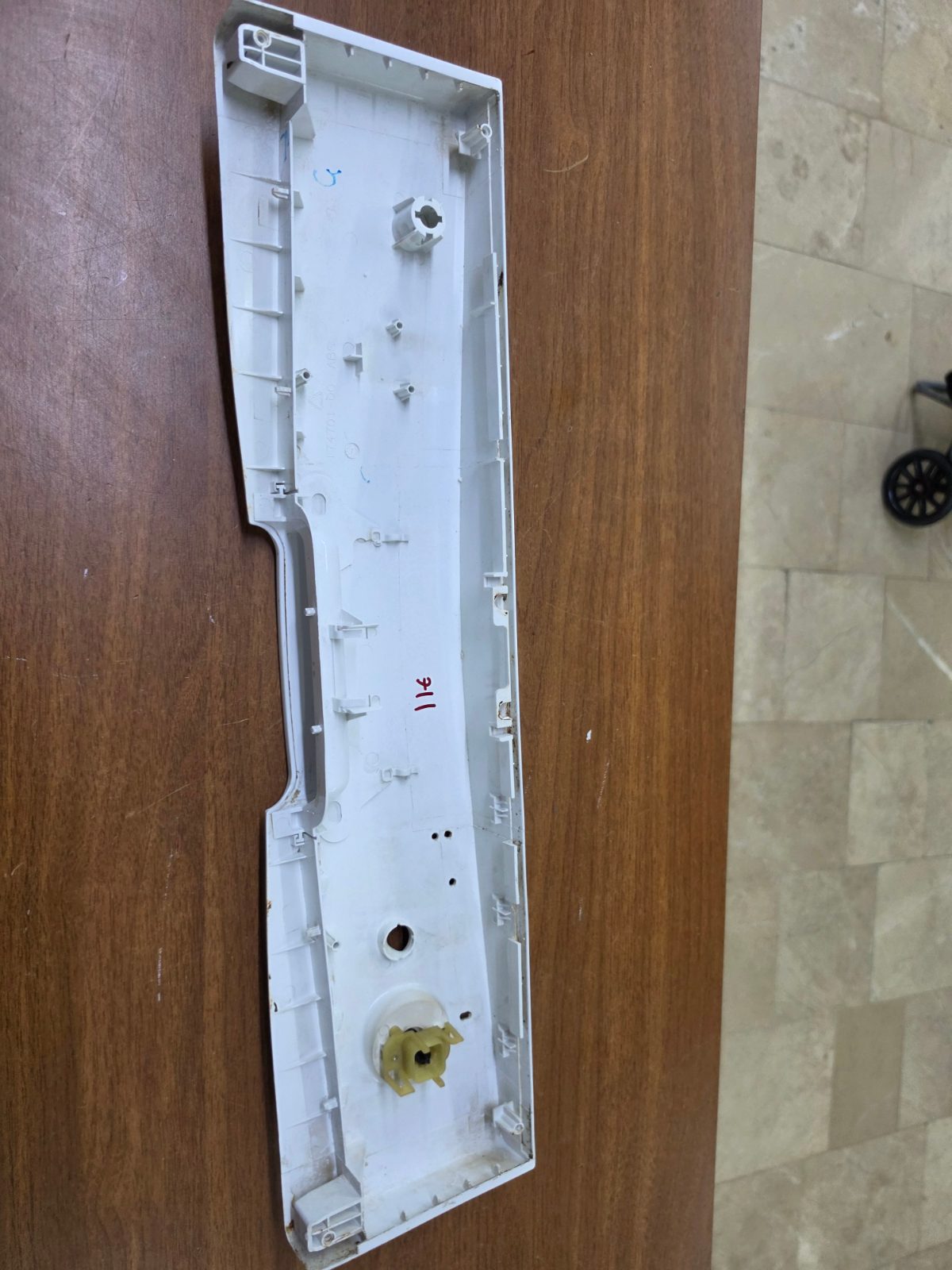 İkinci El Arçelik 6230 Bulaşık Makinesi Ön Kontrol Paneli Plastiği (Beyaz) — görsel 5