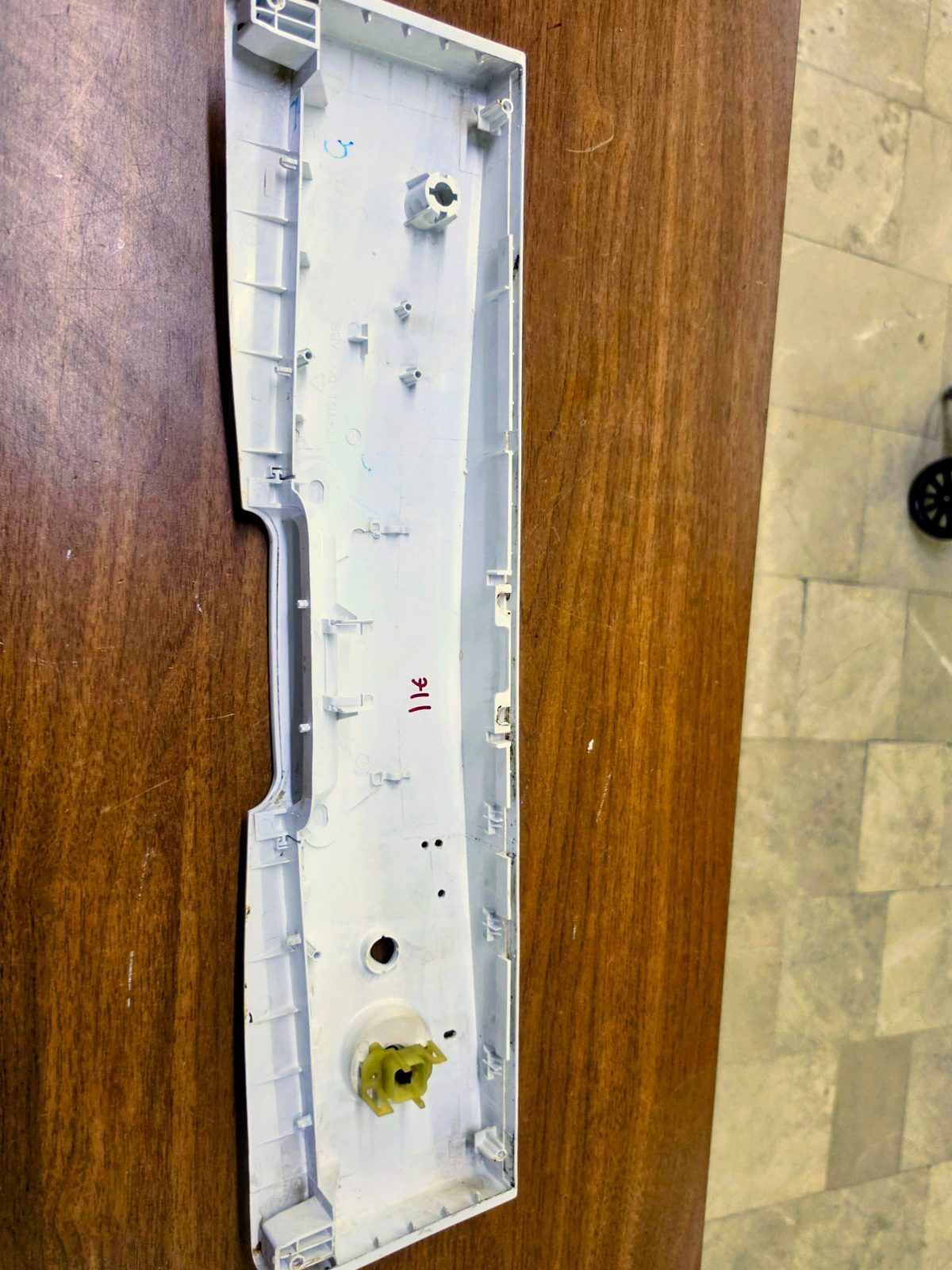 İkinci El Arçelik 6230 Bulaşık Makinesi Ön Kontrol Paneli Plastiği (Beyaz) — görsel 7