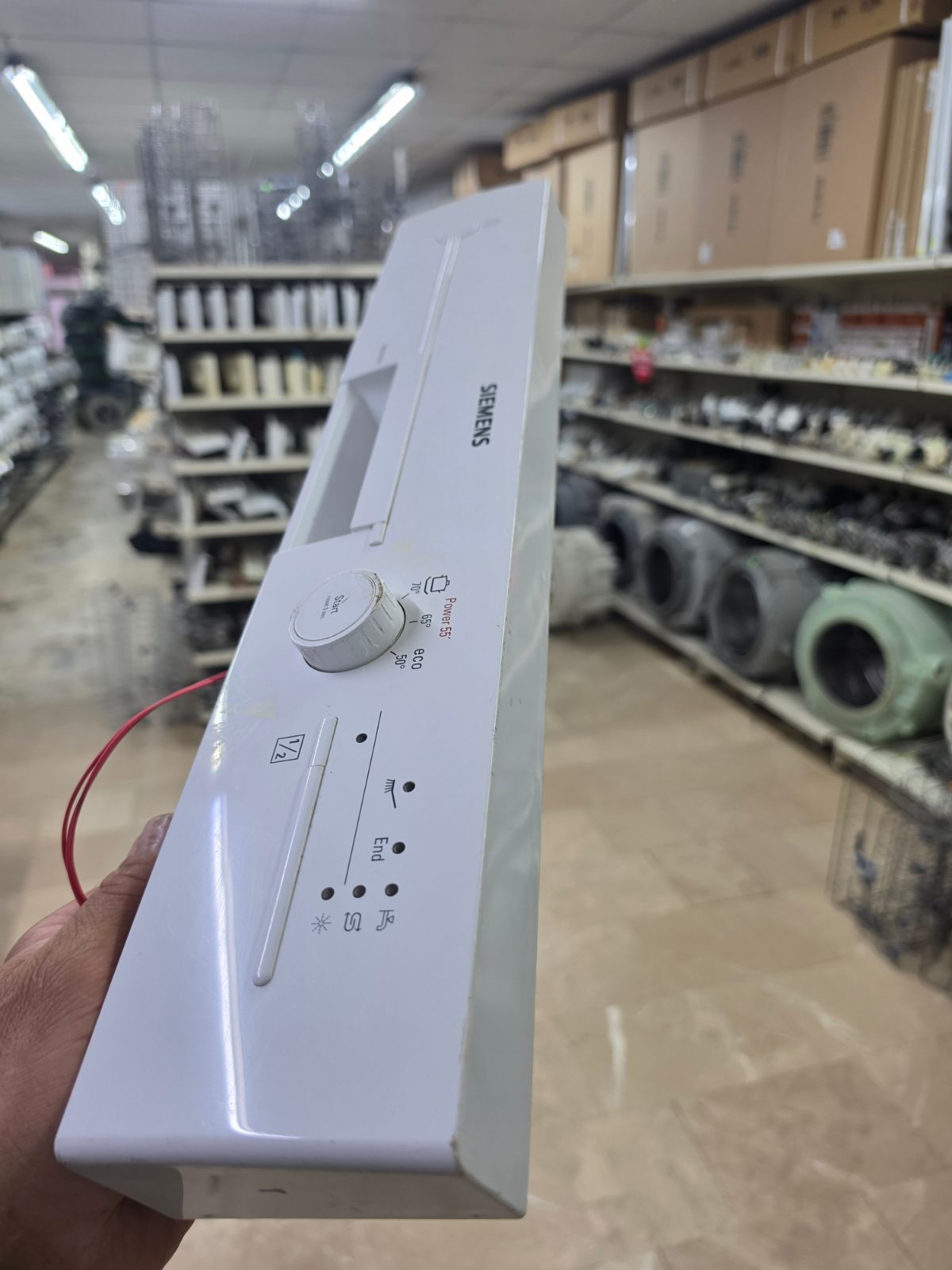​Siemens SN23E200TR Bulaşık Makinesi Ön Kumanda Paneli (Plastik Gövde ve Tuş Grubu) — görsel 10