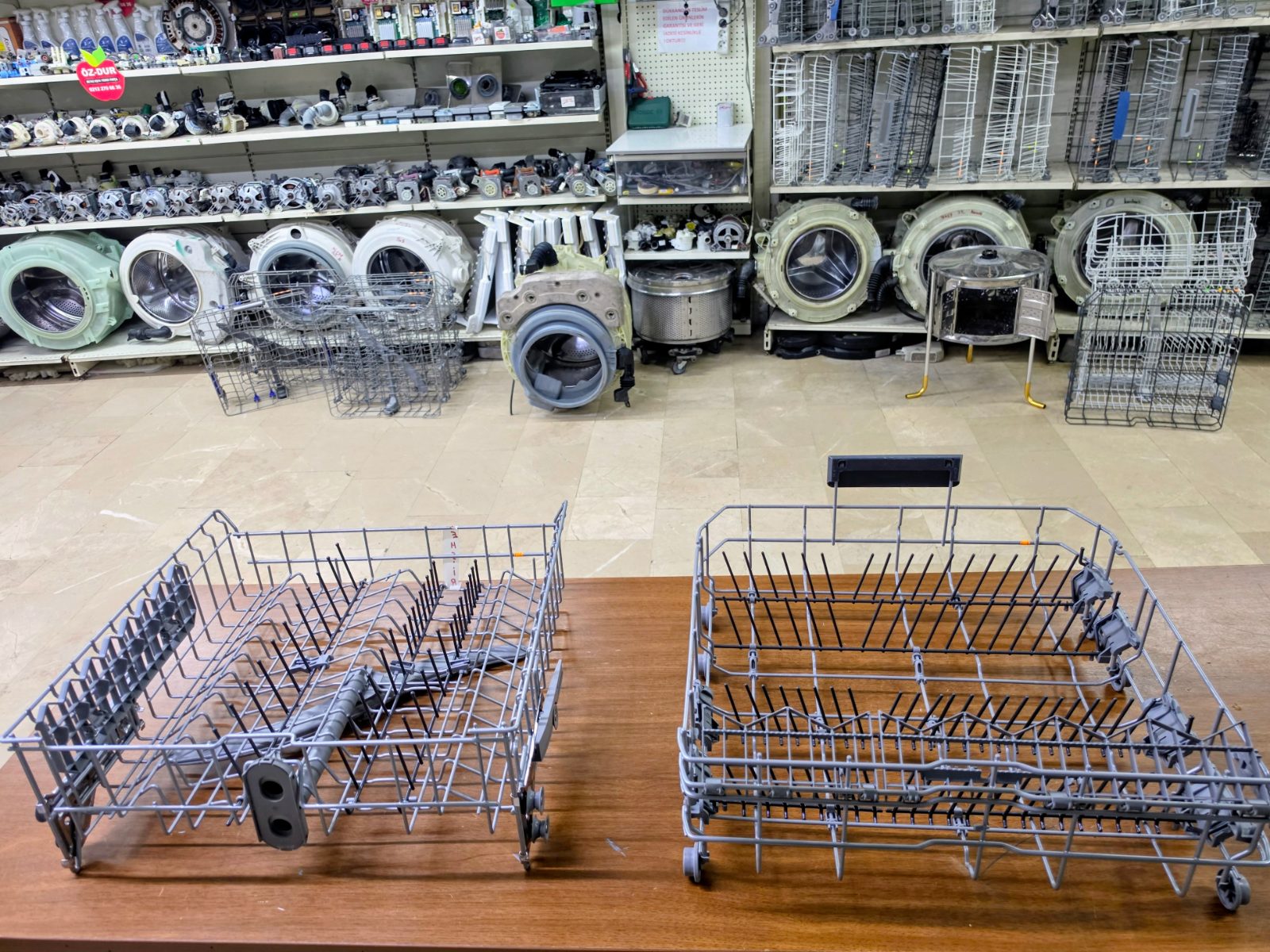 Siemens Bosch Profilo Uyumlu Bulaşık Makinesi Alt ve Üst Sepet Takımı (SE53E534ESiemens Bosch Profilo Uyumlu Bulaşık Makinesi Alt ve Üst Sepet Takımı (SE53E534EU Uyumlu)U Uyumlu) — görsel 7