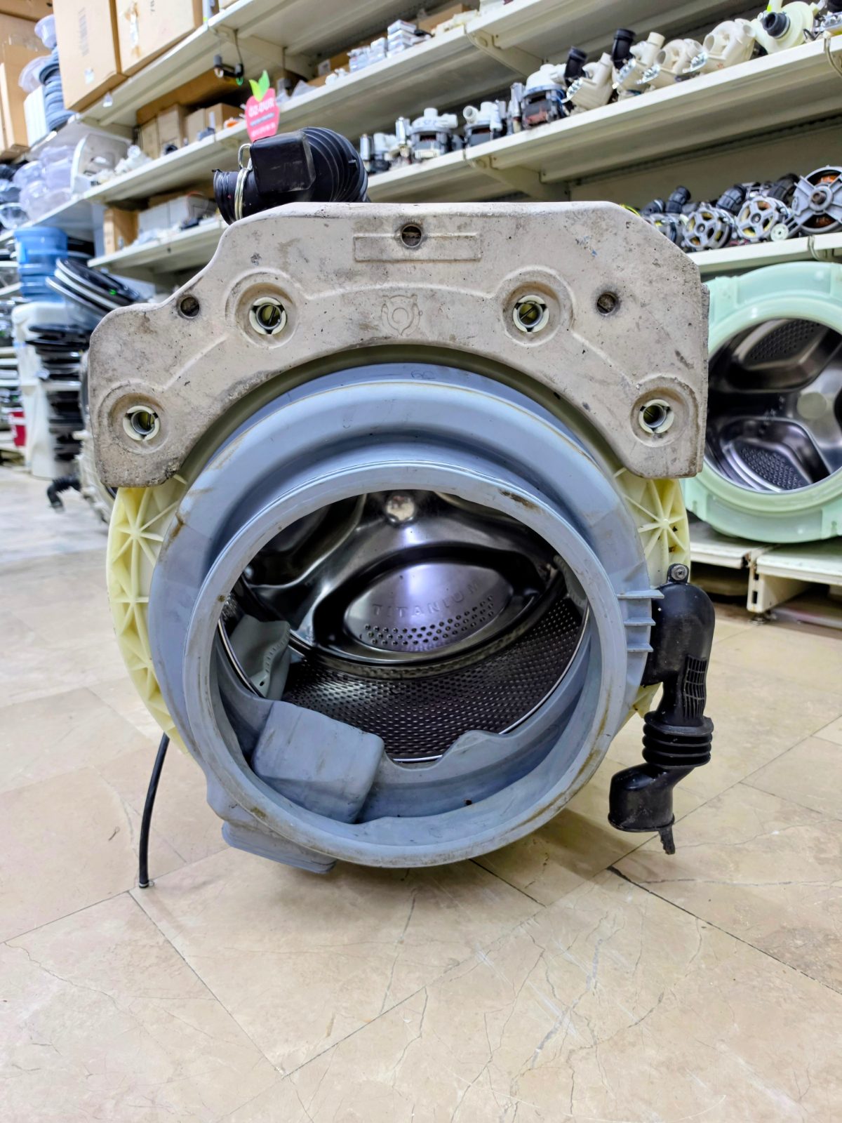 Hotpoint Ariston AQD1071F 10 Kg / 7 Kg Kurutmalı Çamaşır Makinesi Tam Komple Kazan — görsel 4