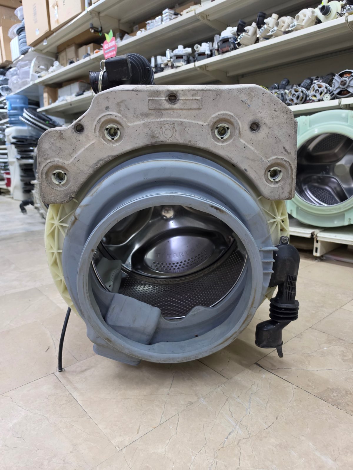 Hotpoint Ariston AQD1071F 10 Kg / 7 Kg Kurutmalı Çamaşır Makinesi Tam Komple Kazan — görsel 11