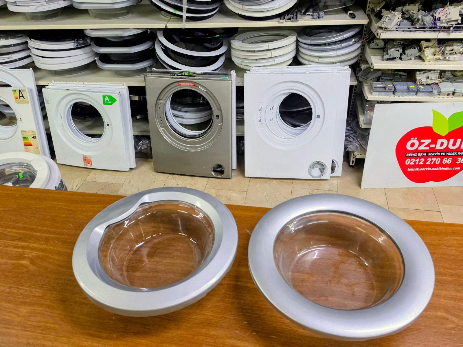 Arçelik 4900SJS Orijinal Çıkma Ön Kapak Grubu ve Kapı Camı - Özdur Teknik — görsel 3