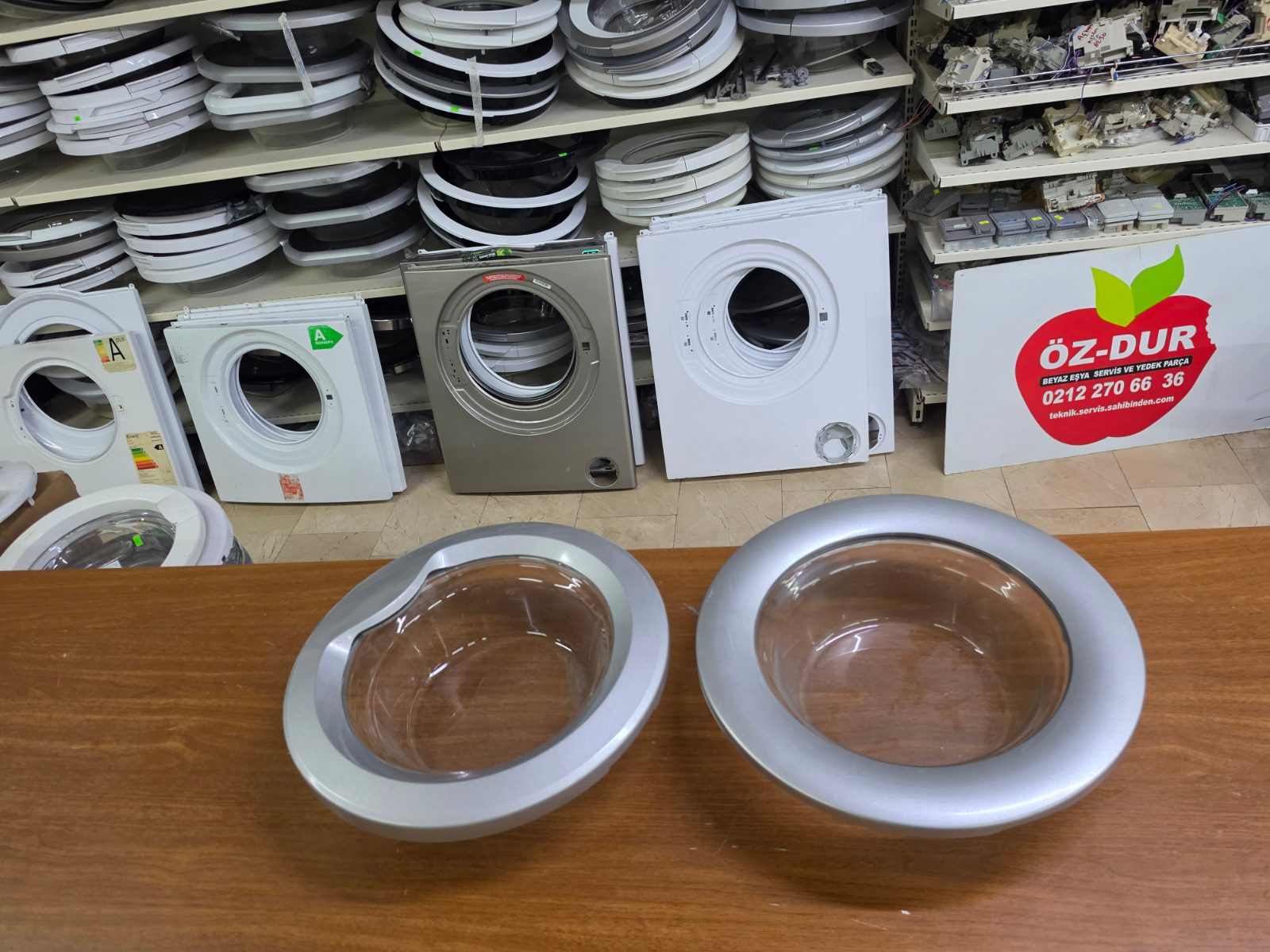 Arçelik 4900SJS Orijinal Çıkma Ön Kapak Grubu ve Kapı Camı - Özdur Teknik — görsel 5