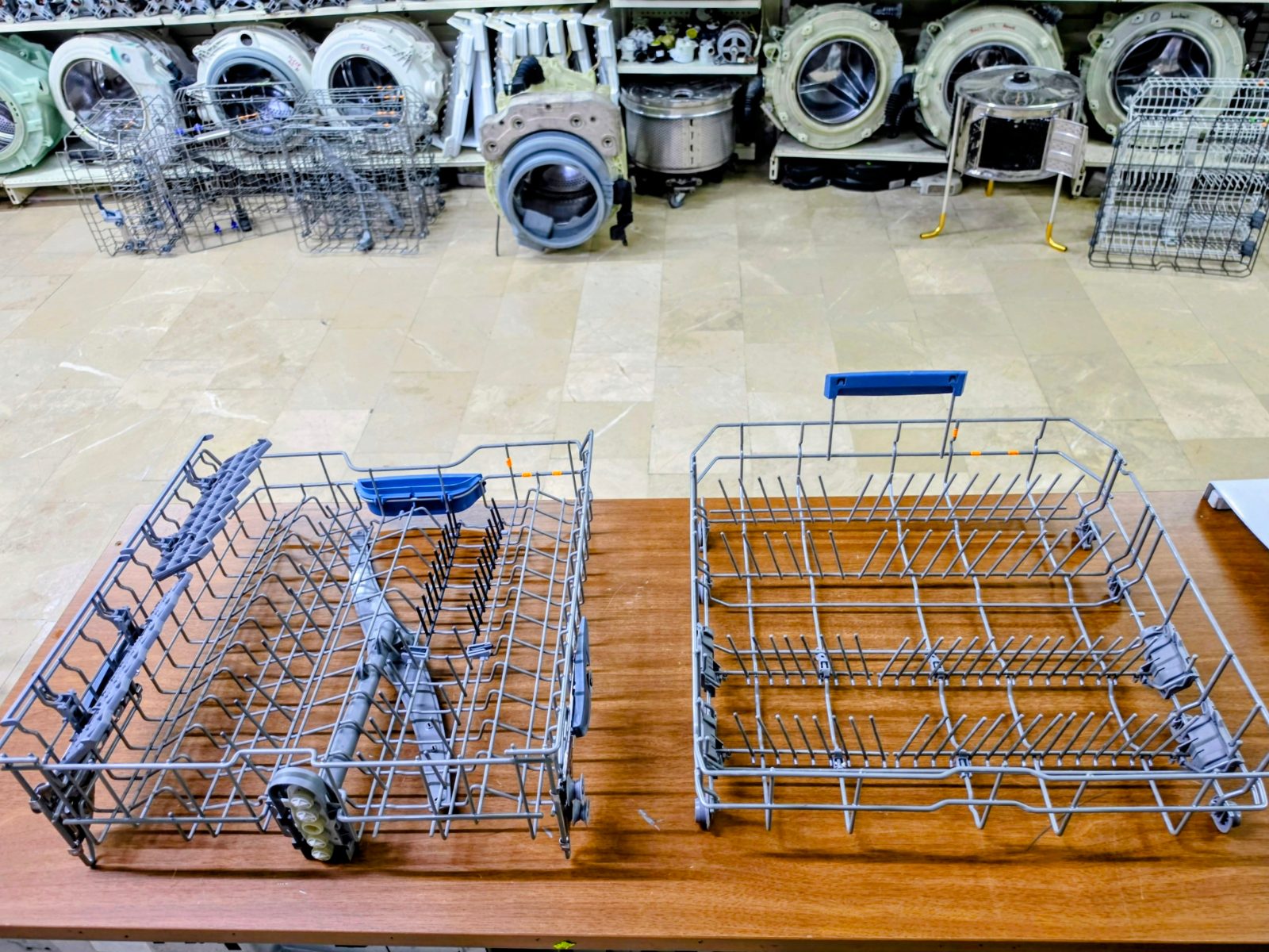 Bulaşık Makinesi Alt ve Üst Sepet Takımı (Orijinal 2. El Temiz / Çıkma) Bosch Siemens Profilo 2.el Çıkma Orijinal — görsel 5