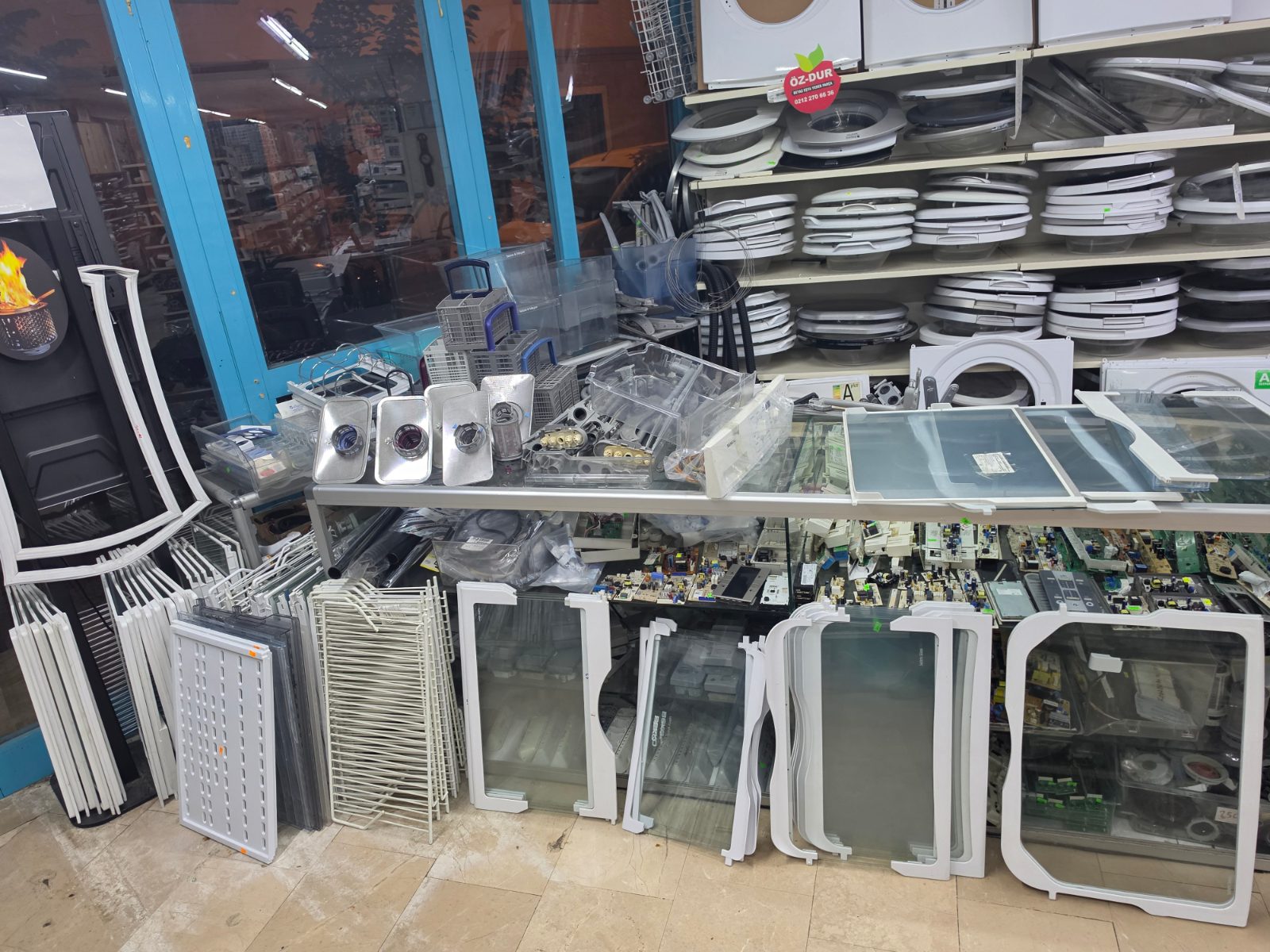 Bosch KSU49631NE Orijinal Buzdolabı Cam Rafı - Çıkma 2. El / Özdur Teknik Gültepe — görsel 6