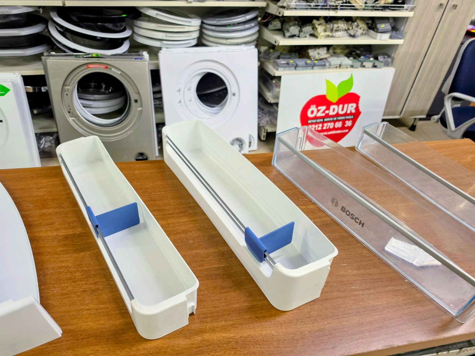 Bosch KSU49631NE Orijinal Buzdolabı Cam Rafı - Çıkma 2. El / Özdur Teknik Gültepe — görsel 8