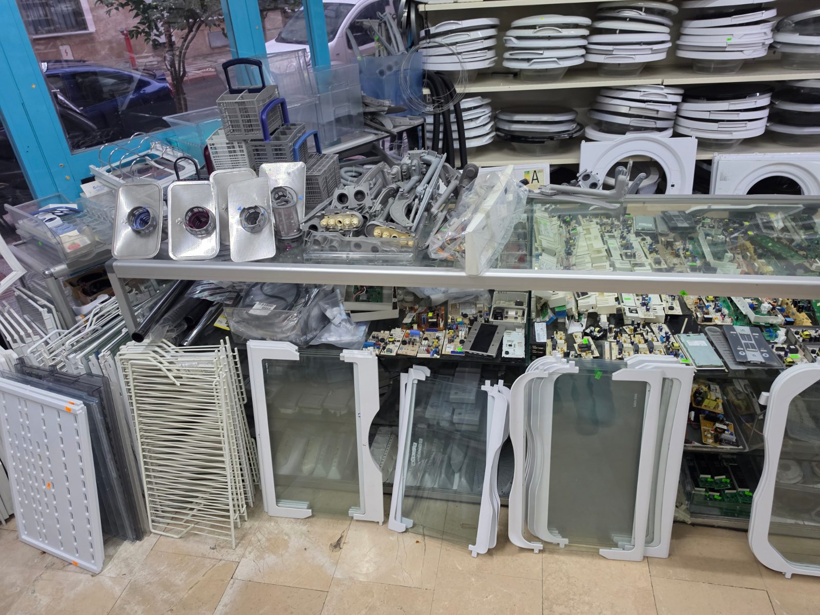 Bosch KSU49631NE Orijinal Buzdolabı Cam Rafı - Çıkma 2. El / Özdur Teknik Gültepe — görsel 13